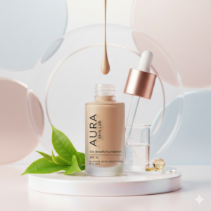 Base de maquillaje "AURA Skin Lab"