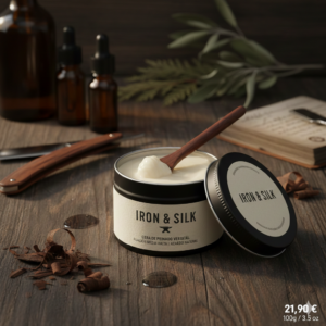 Iron & Silk" – Cera de Peinado Versátil
