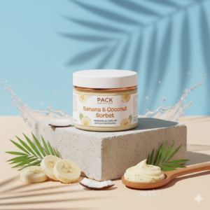 Mascarilla Capilar "Banana & Coconut Sorbet".