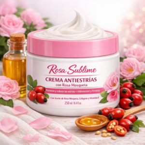 Rosa Sublime – Crema Antiestrías con Rosa Mosqueta